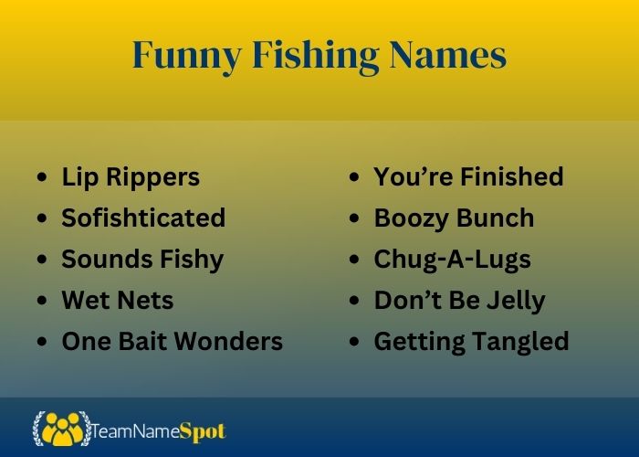 Funny Fishing Names