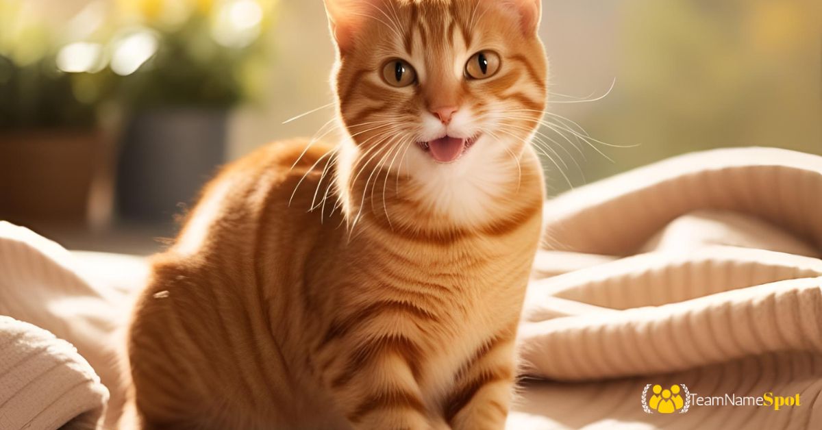 Orange Cat Names