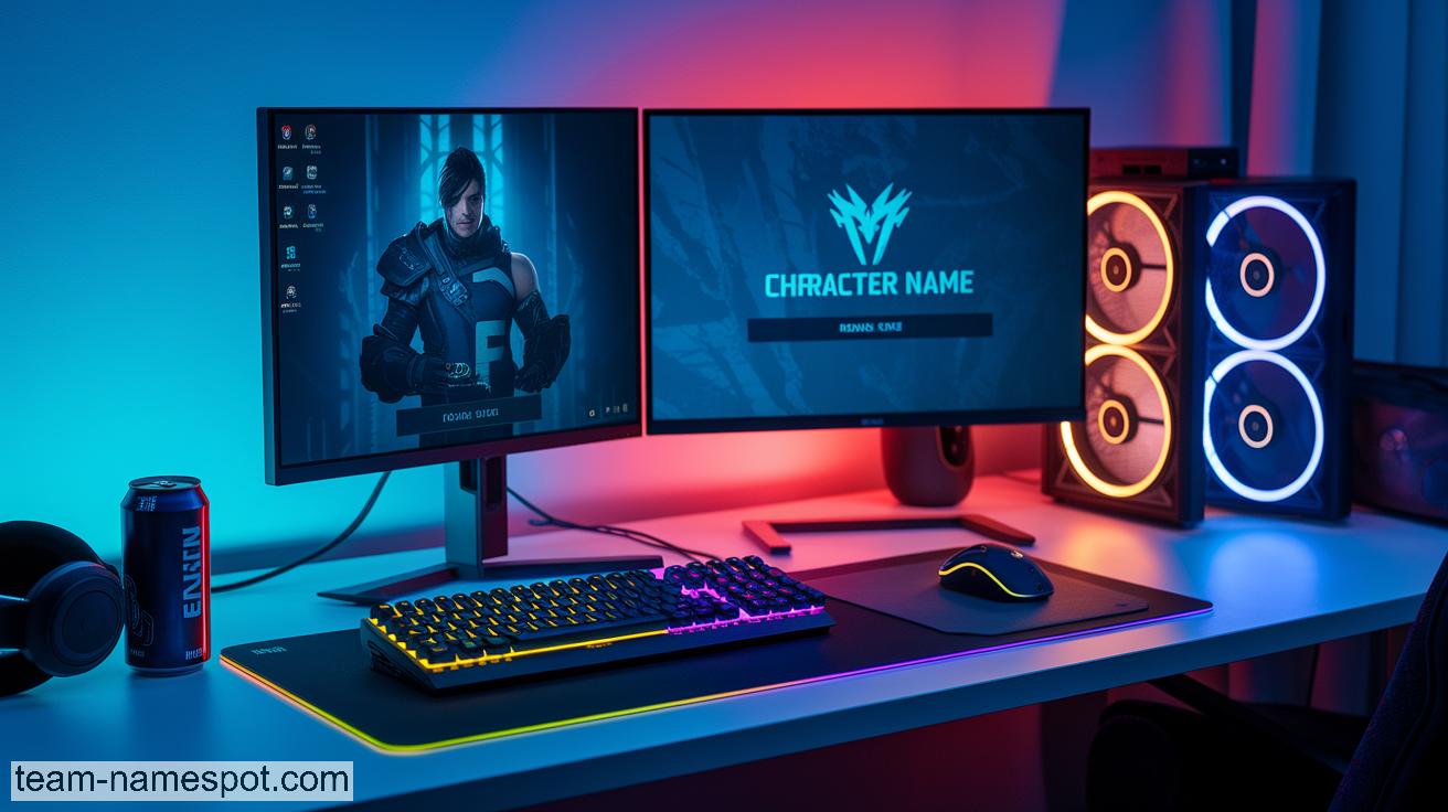 Gamer names